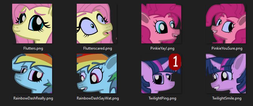 Mane6 Emojis Pack