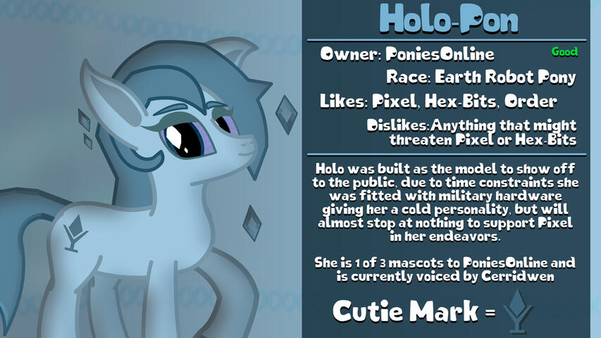 Holo-Pon Bio - (PoniesOnline)